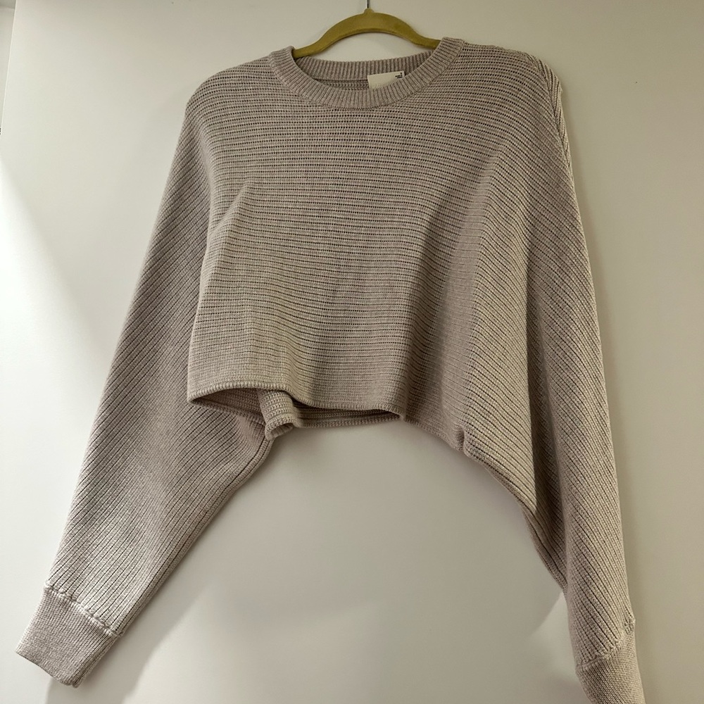 Aritzia Crop Wilfred Sweater